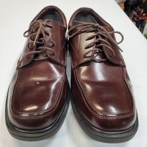 Nunn Bush Brown Leather Trenton Oxford Shoes Men's Size 11 81425-200